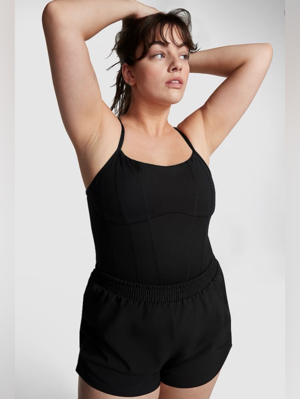 PINK Victoria's Secret One-Piece Romper with Adjustable Straps - NWT - Size M